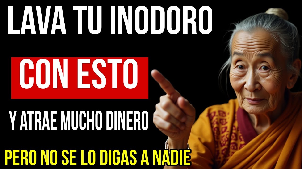 Lava tu Inodoro con ESTO y Despídete de la Pobreza - Sabiduría Budista