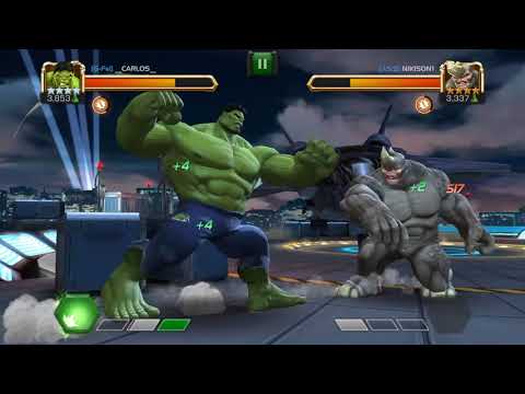 HULK VS RHINO