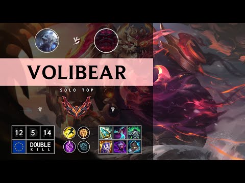 Volibear Top vs Ornn - EUW Grandmaster Patch 14.13