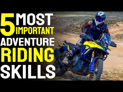 How to ride Adventure motorcycle - for beginners