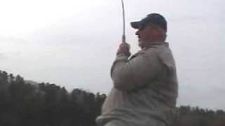 preview picture of video 'Bass fishing on Lake Wononscopomuc in Lakeville, CT'
