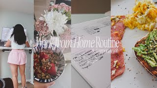 2023 WORK FROM HOME ROUTINE: tips to live a balanced & fulfilling WFH lifestyle with a corporate job