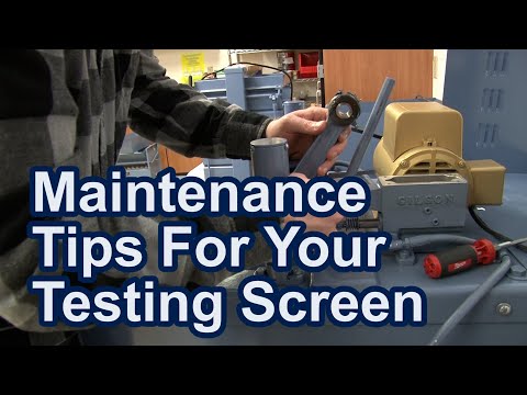 Tips for Maintaining Your Testing Screen