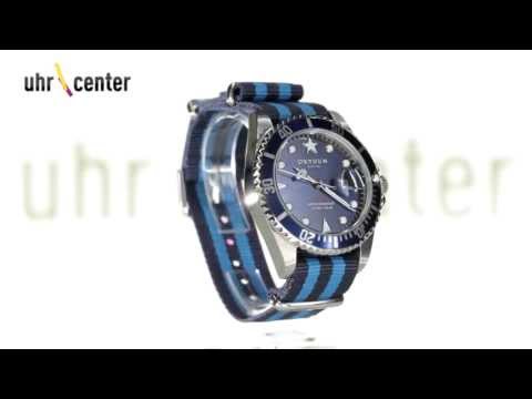 Oxygen Herrenuhr EX-D-ATL-40-NATU Atlantic 40 Herren-Taucheruhr