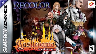 Castlevania Aria of Sorrow - Recolor by JonataGuitar - Hack GBA