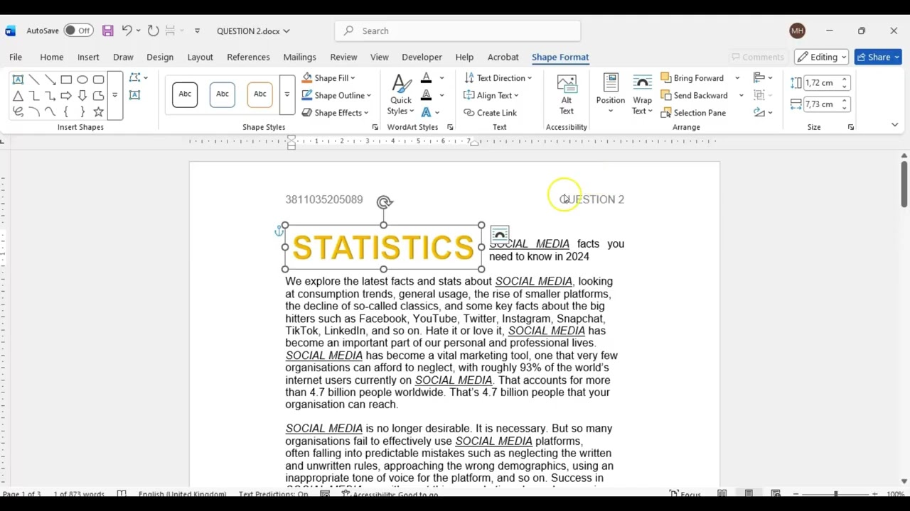 COMPUTER PRACTICE N4 TASK PART 1 WORD PROCESSING S1 2026