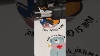 Cameo 5 silhouette | print and cut | Cortando pegatinas ✂️