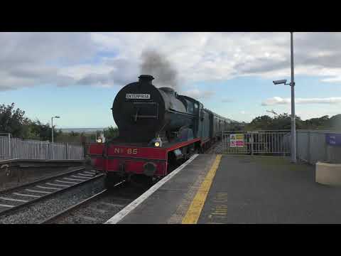 No. 85 "Merlin" on the RPSI's "Steam Enterprise" (29/9/19)