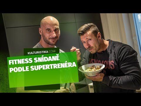 Fitness snídaně podle Supertrenera - vejce se sýrem a žampiony