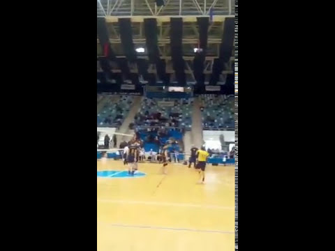 Volei Masculin Campioana Romaniei castiga meciu cu un scor de neprezentare partea 1