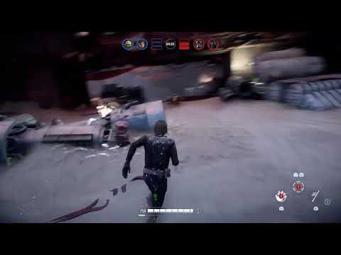 Star wars battlefront2 playing with Kid