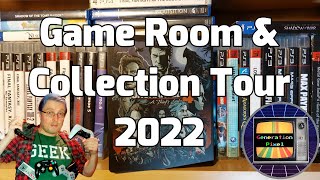 Games Room and Collection Tour 2022 | Just over a year of building a new Video Game Collection