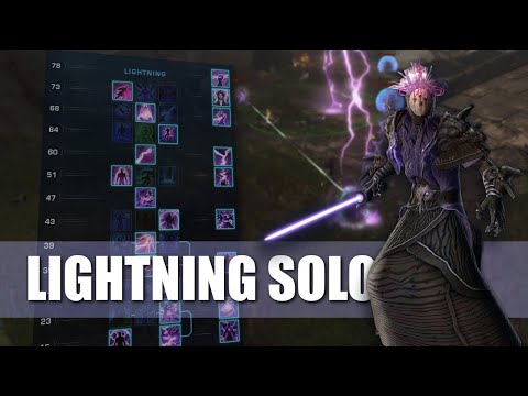 SWTOR Lightning Sorcerer Best Solo Build (7.7)