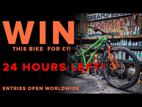 24 HOURS LEFT to WIN this Ragley Bigwig steel hardtail for ONLY £1!
