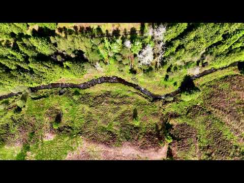 The devils Trail in Barr Drone footage by Drone Roamer Certified Drone Pilot