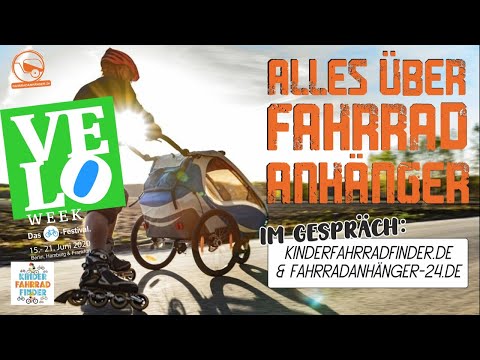 VELOWeek 2020: Alles über Kinder-Fahrradanhänger