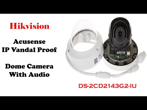 DS-2CD2143G2-IU 4 MP AcuSense Fixed Dome Network Camera