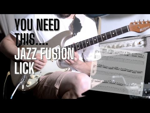 You need to learn this Jazz Fusion Lick