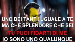 Marco Mengoni - Esseri Umani - Karaoke con testo