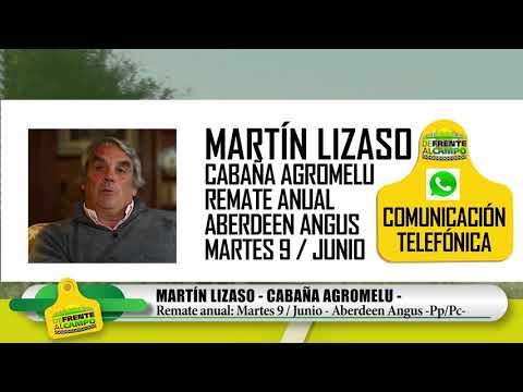 DE FRENTE AL CAMPO junto al SECTOR PRODUCTIVO - MARTÍN LIZASO -
