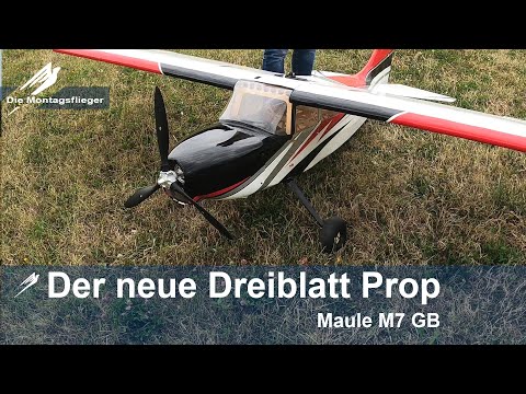 Der neue Propeller Dreiblatt Maule M7 GB