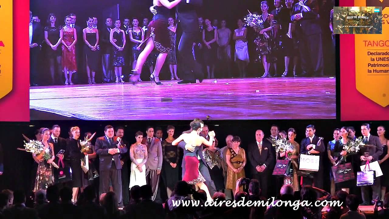 Jonathan Saavedra Clarisa Aragon Campeon Mundial tango 2015