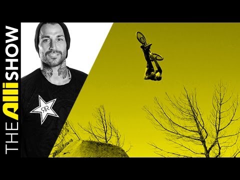 Alli Show - Cory Nastazio Shows Off His Backyard BMX Jumps