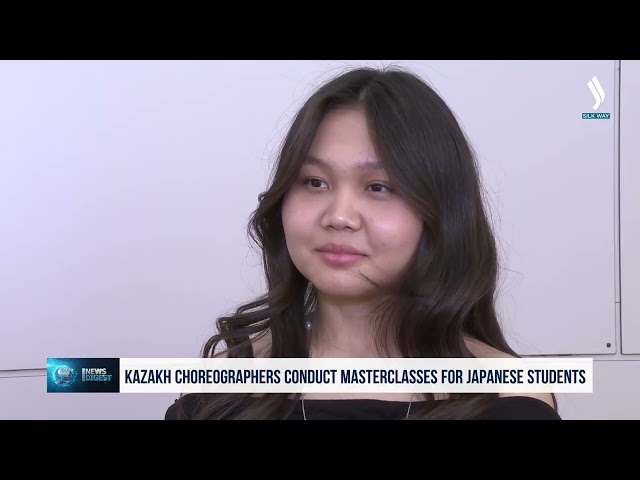 Казахстанские хореографы проводят мастер-классы японским студентам