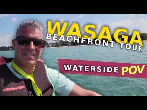 Wasaga Beachfront Tour | Wasaga Beach Vlog & Best Beaches in Ontario Travel Guide