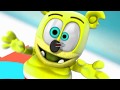 Yellow Gummy Bear Flattened