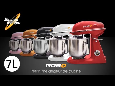 video 1, Batteur mélangeur 7 litres Robo