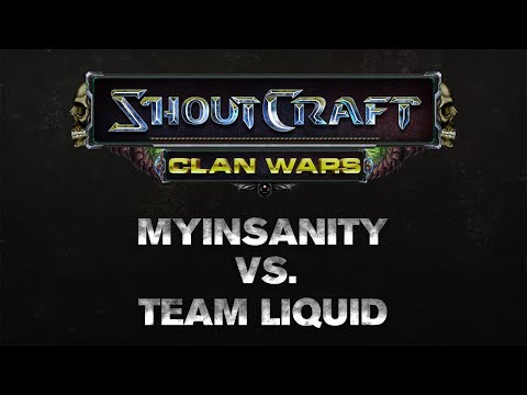 SHOUTCraft Clan Wars - Team Liquid vs mYinsanity