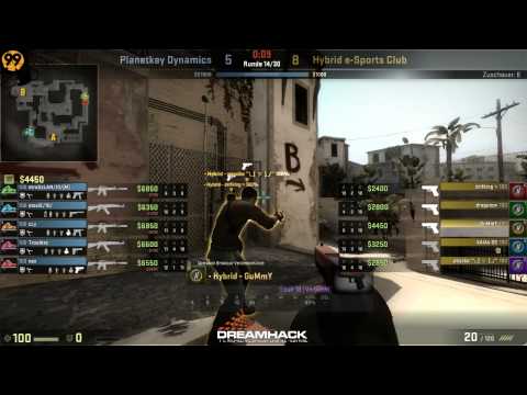 PKD vs. HybriD | Cons. Finale, DreamHack 2014 - Valencia | de_mirage