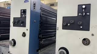KBA RA 104-4 SW2 - 4 colors printing job - 55 gsm
