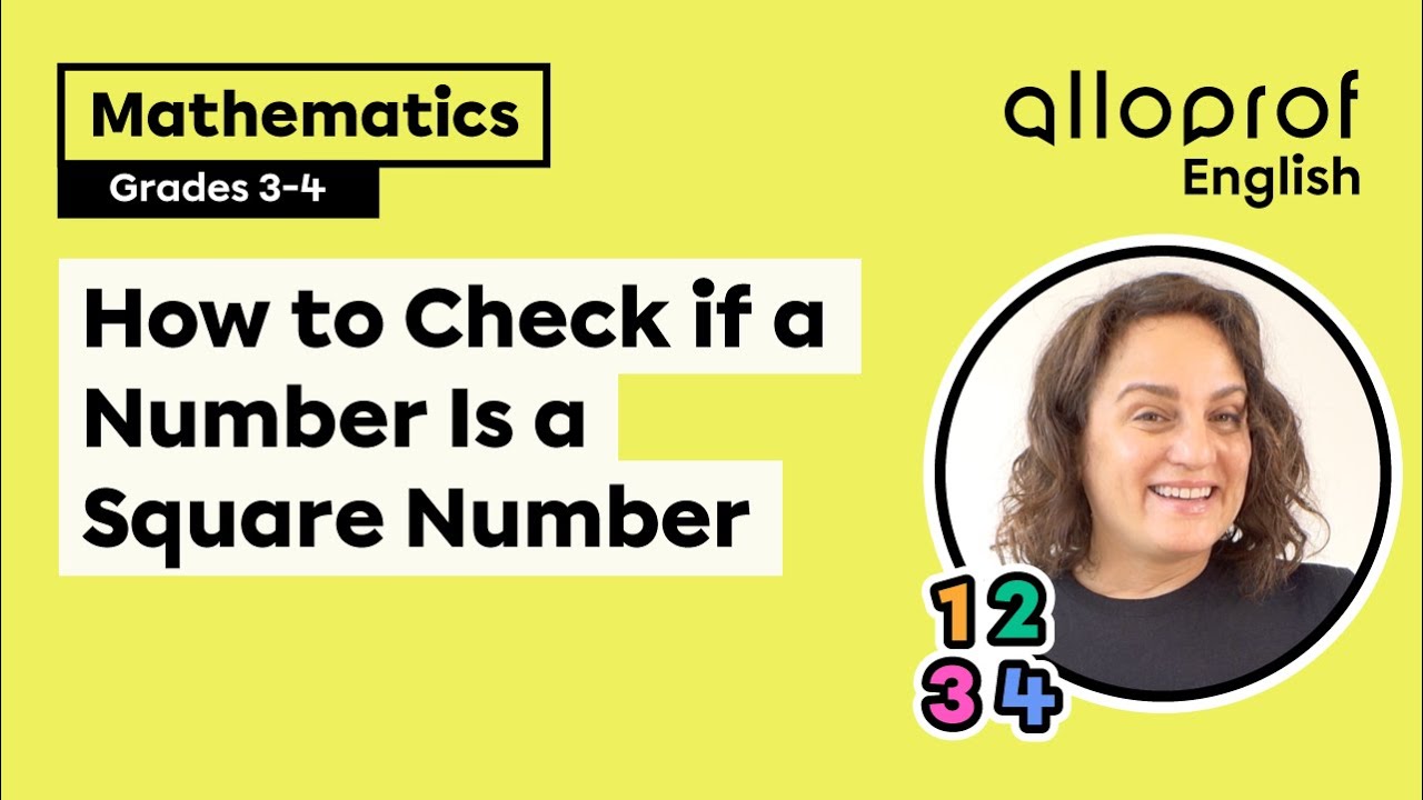 How to Check if a Number Is a Square Number?