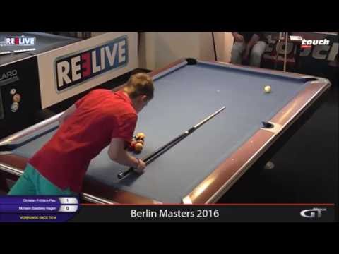 Berlin Masters 2016 Christian Fröhlich vs Mohsein Saadawy powered by REELIVE & Touch German Tour
