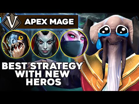 Aghanim's Labyrinth Apex Mage HIGHEST Difficulty - FIRST Win with NEW Heros - TI10 Summer Event Dota