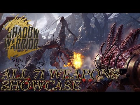 Shadow Warrior 2: All 71 Weapons!