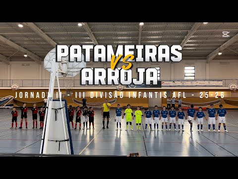 Patameiras vs Arroja - Jornada II - III Divisão Infantis AFL - 25-26