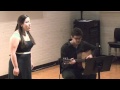 Dara's Senior Recital - Shlof Mayn Fegele 