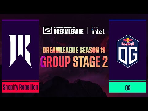 Dota2 - Shopify Rebellion vs OG - Game 1 - DreamLeague Season 19 - Group Stage 2