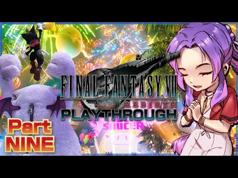 Final Fantasy VII Rebirth: Part 9 - GOLD SAUCER!!! [Live Stream] #codeprovided