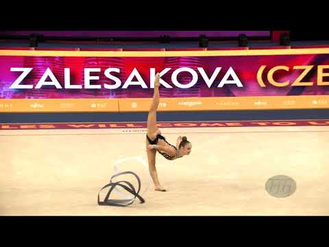ZALESAKOVA Sabina (CZE) - 2019 Rhythmic Worlds, Baku (AZE) - Qualifications Ribbon