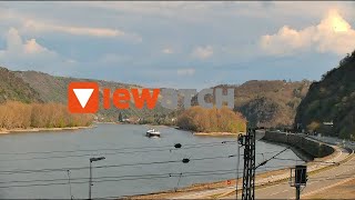 ボッパルト＝ヒルツェナッハ 中ライン渓谷 鉄道・船舶
