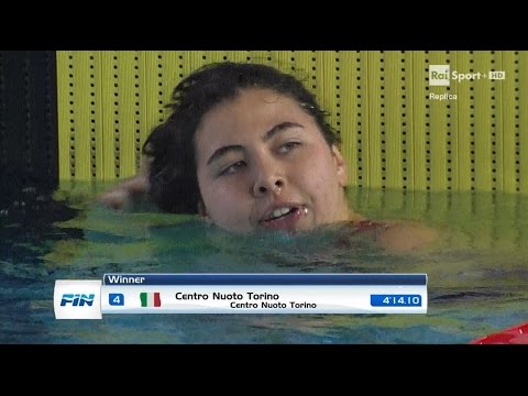 07-04-2017 pom. 4x100 Misti F Serie 2 Centro Nuoto Torino 4'14,10 Campionato Italiano Assoluto v.50