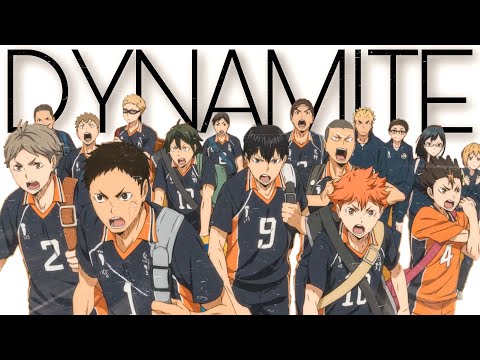 haikyuu [amv] — dynamite