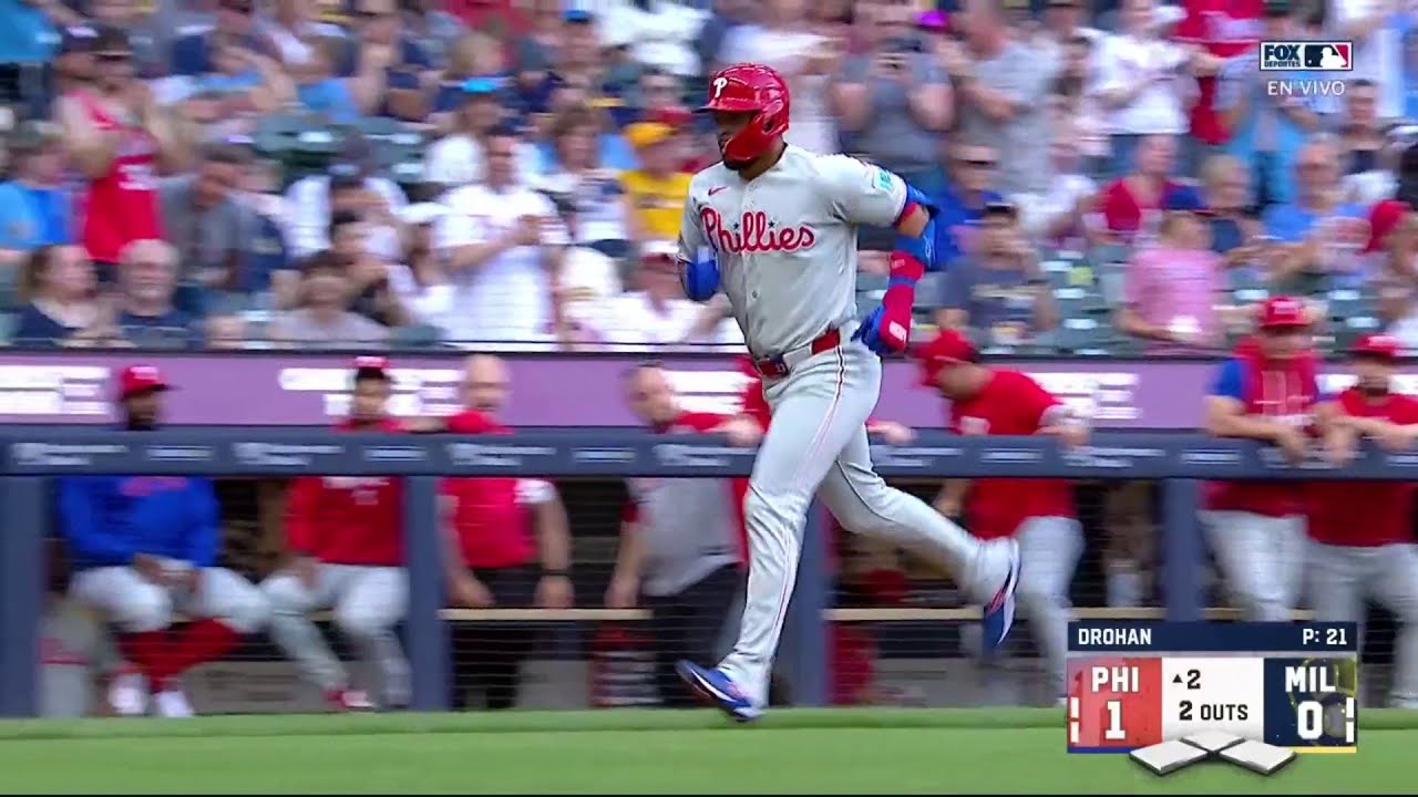 💪🇵🇦 HOME RUN Edmundo Sosa | Philadelphia Phillies 1-0 Milwaukee Brewers | MLB 2026