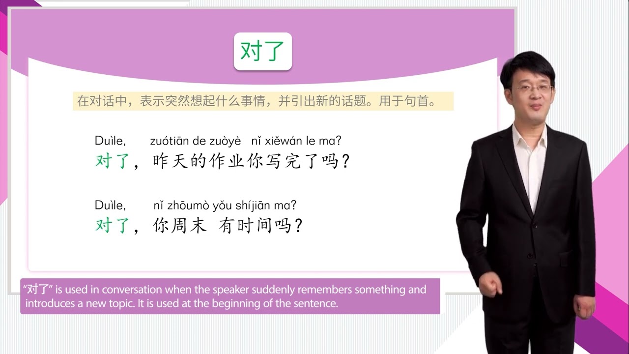 HSK 4下 Conversational Chinese Lesson 6 He' s a famous Chinese writer第六课 他可是中国的著名作家Part 1