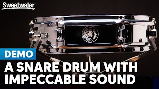 Video thumbnail for The PDP Kraken Chrome-over-steel Snare Drum Overview by Sweetwater Soundcheck