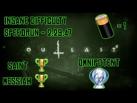 Outlast 2(PS4 Pro) - Insane Difficulty Speedrun